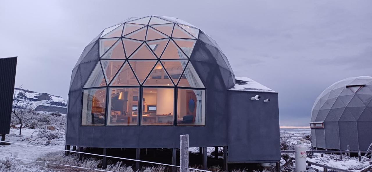 Dome With Stunning Glacier & Mountain Views Puerto Natales Kültér fotó